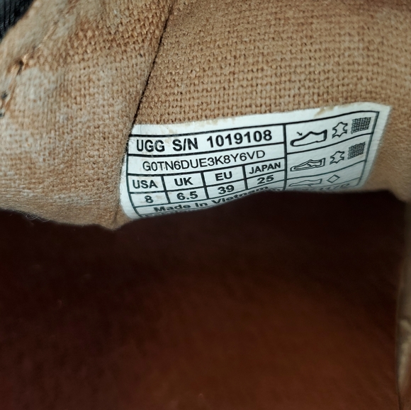 Women's UGG Leather Slip-on Sneakers - Picture 5 of 5